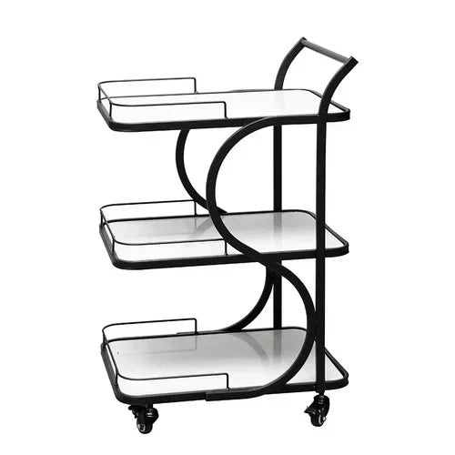 Kitchen Bar Trolley Food Truck Basket Cabinets Hotel