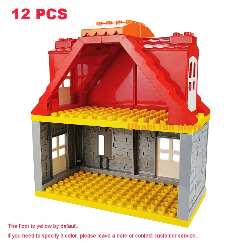 Bulk Big Particle Building Block Accessories Animal House