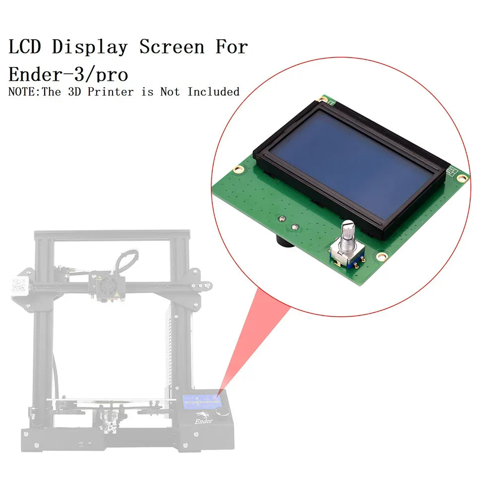 DB-3D Printer Parts 12864 Ender 3 LCD Screen