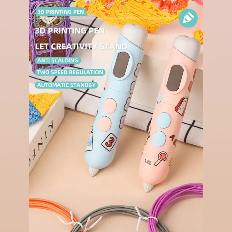 Creative 3D Printing Pen for Kids - Safe