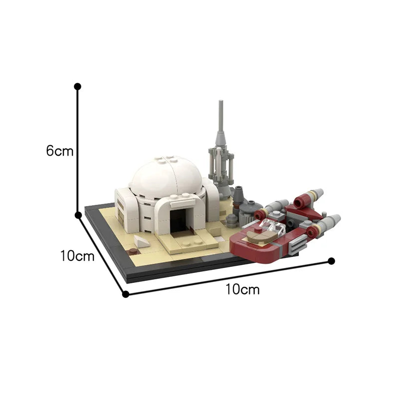 Planet Express Headquarter Building Block Model Puzzle Education
