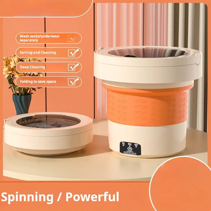 Portable Washing Machine Folding Mini Washing Machine Washing