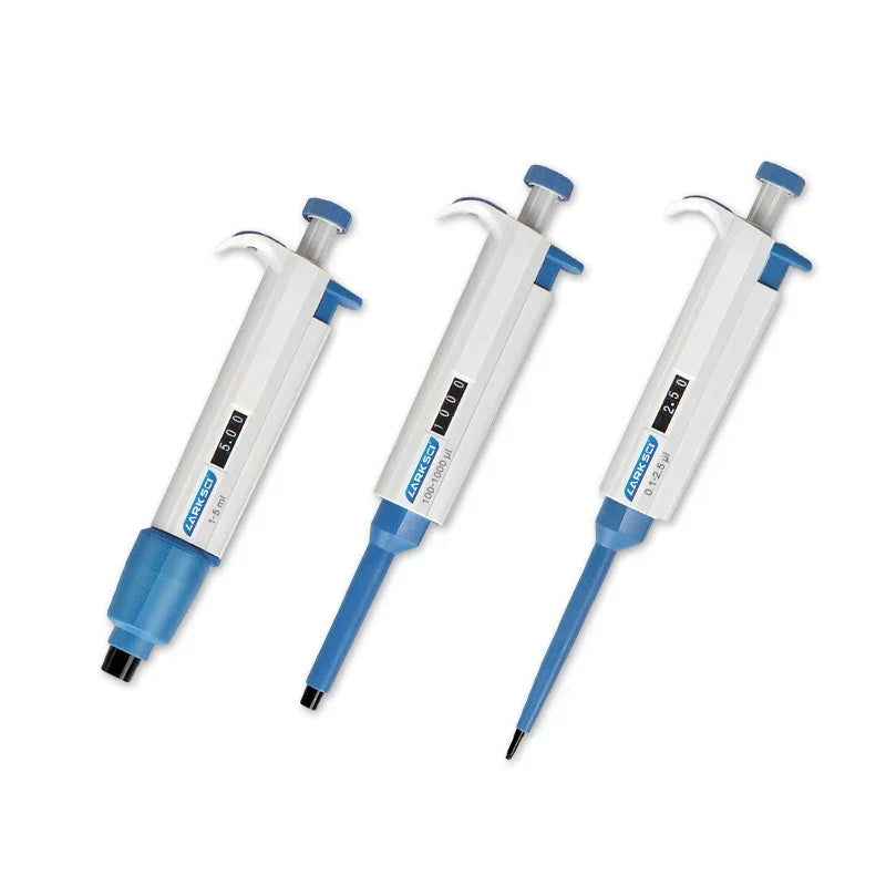 Laboratory Pipette Adjustable Single Channel Digital Micropipette With