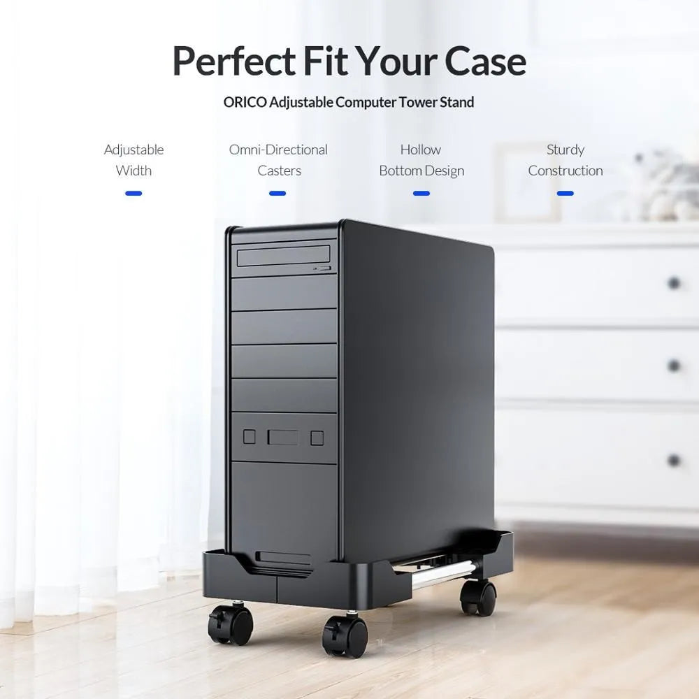 ORICO Computer Towers Stand Cart PC Cases Mobile