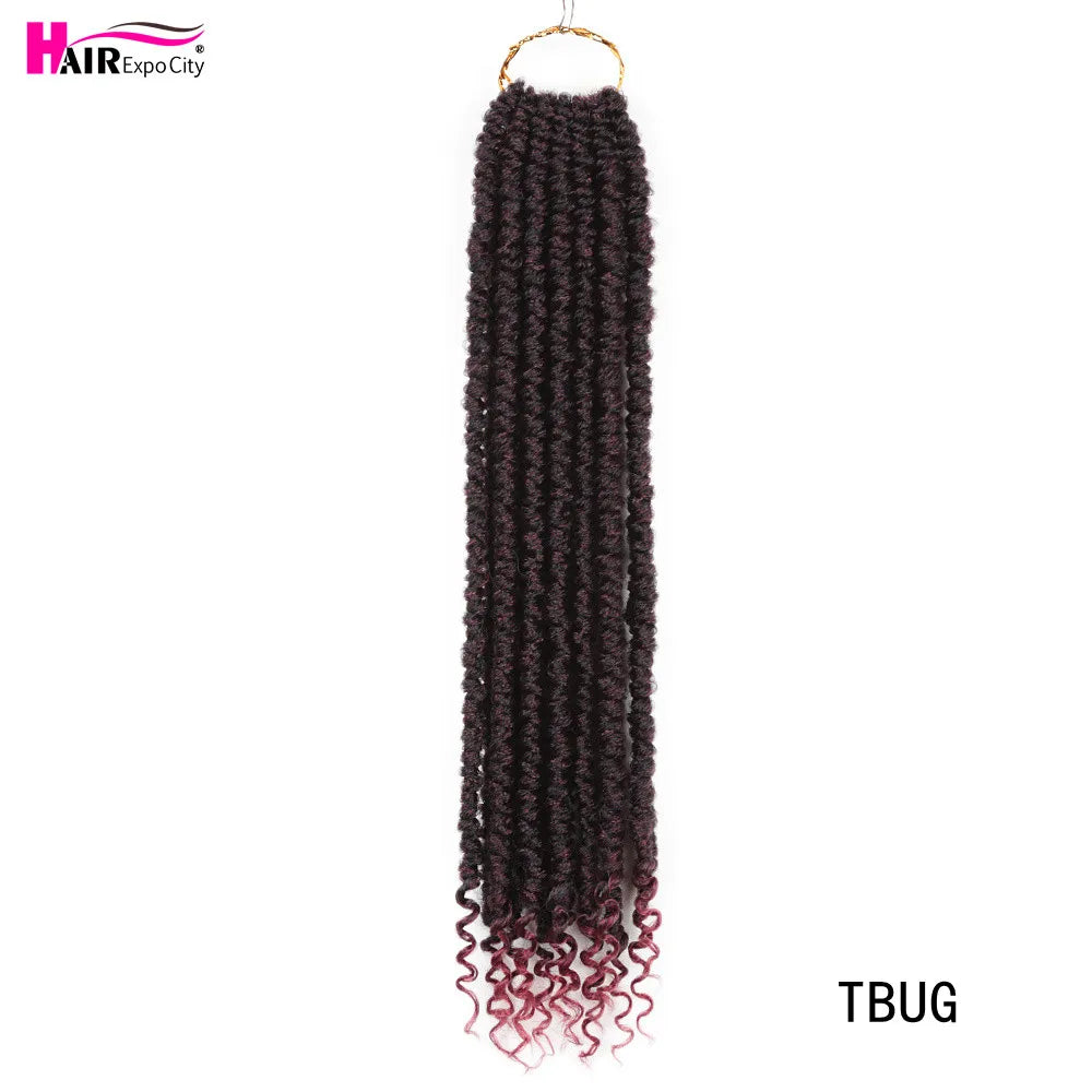 Jumbo Twist Hair 16 Inch Pre twisted Passion