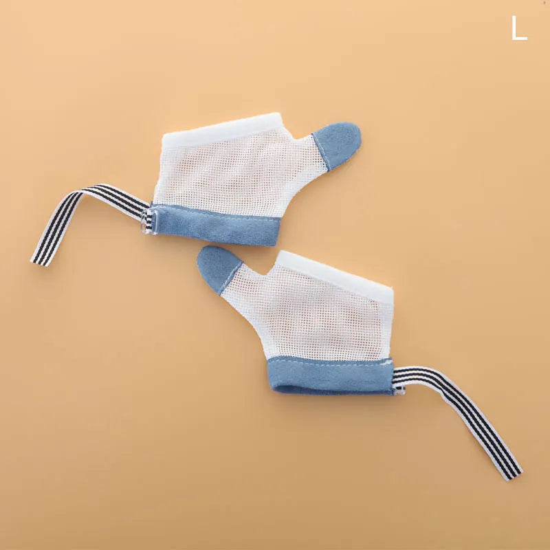 Newest Baby Prevent Bite Fingers Nails Glove Children