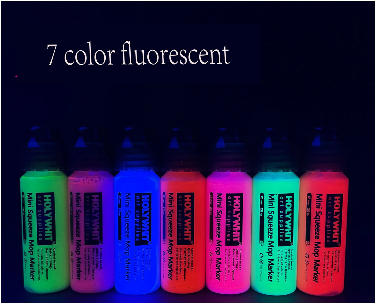 HOLYWHIT 12mm/20ml Mini Graffiti Flow Pen, Paint Signature