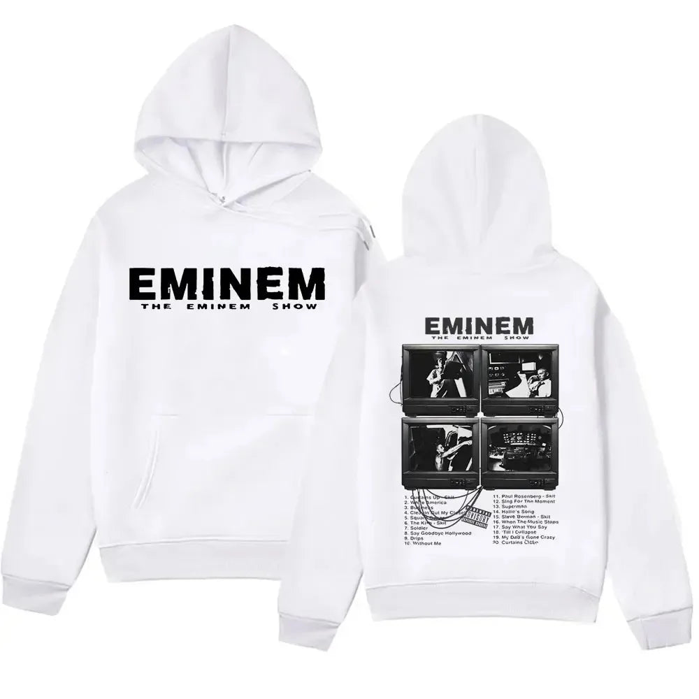 Plus Size Rapper Eminem Music Album Hoodies World