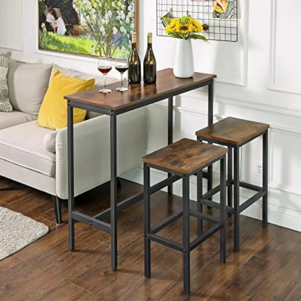 Narrow Long Bar Table, Kitchen Dining Table