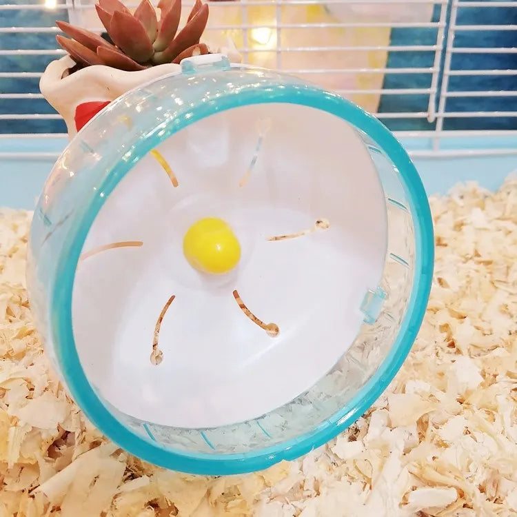 Hamster Exercise Wheel Running Disc Toy Silent Rotatory