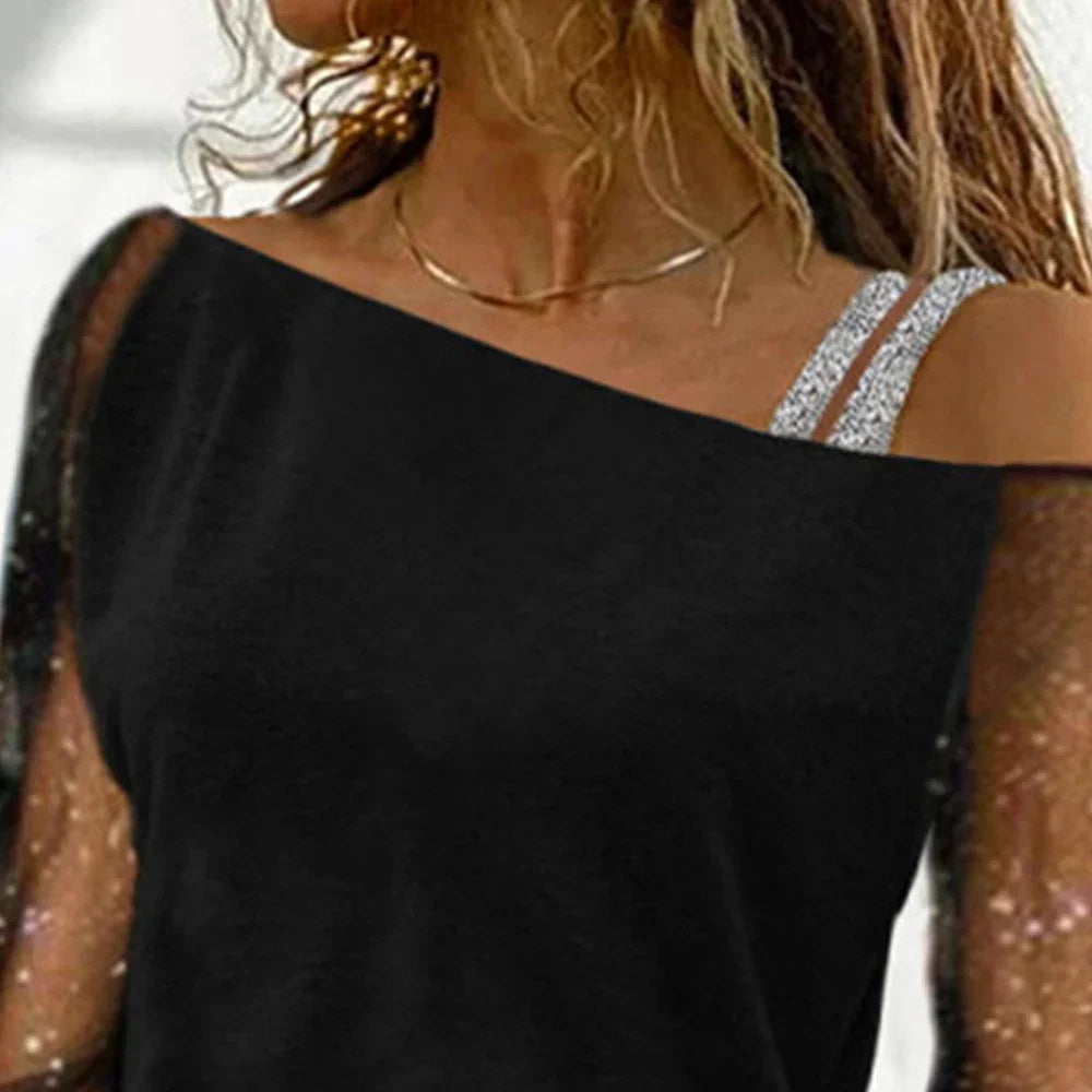 Plus Size Oversized Women Autumn Sexy Lace Mesh
