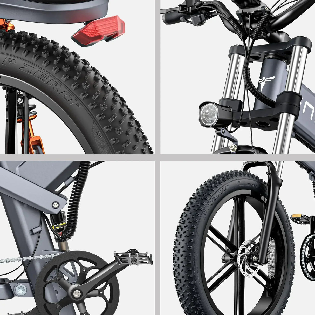 Electric Bike ENGWE X20 X24 X26 1000W Motor