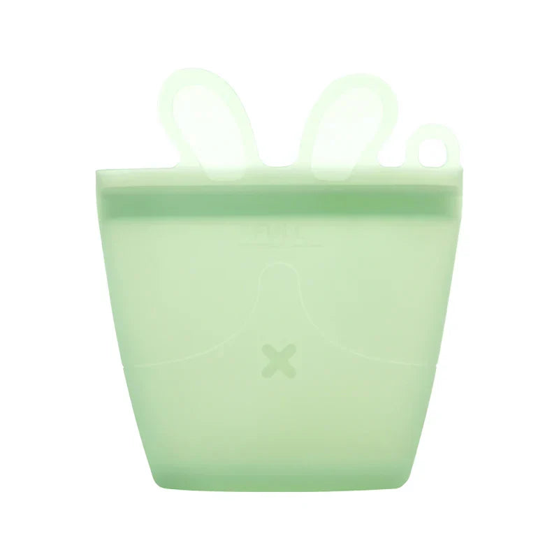 1PC Silicone Reusable Baby Feeding Snack Bags Leakproof