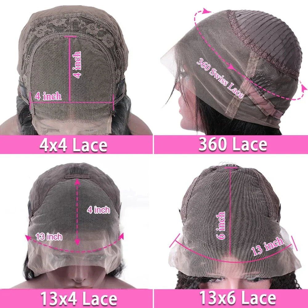 Fuduete 13x6 HD Transparent Body Wave Lace Front