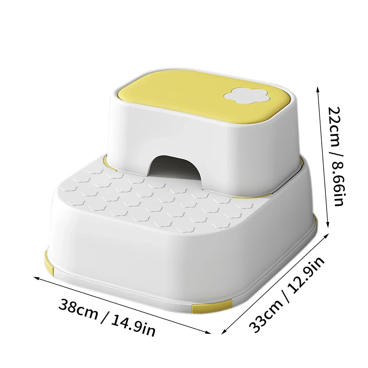 Kid Non-Slip Ottoman Potty Training Stool Kid Step