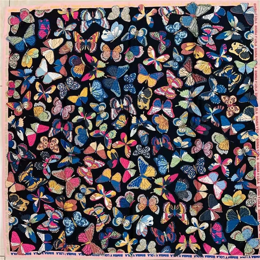 The new print pretty scarf handkerchief (A variety of color patterns)