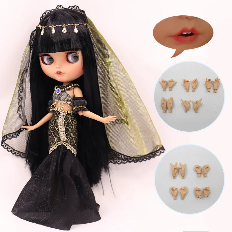 ICY DBS Blyth Doll Pouting Mouth Tan Skin