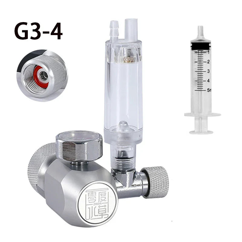 Aquarium CO2 regulator Aquarium aluminum alloy simple single