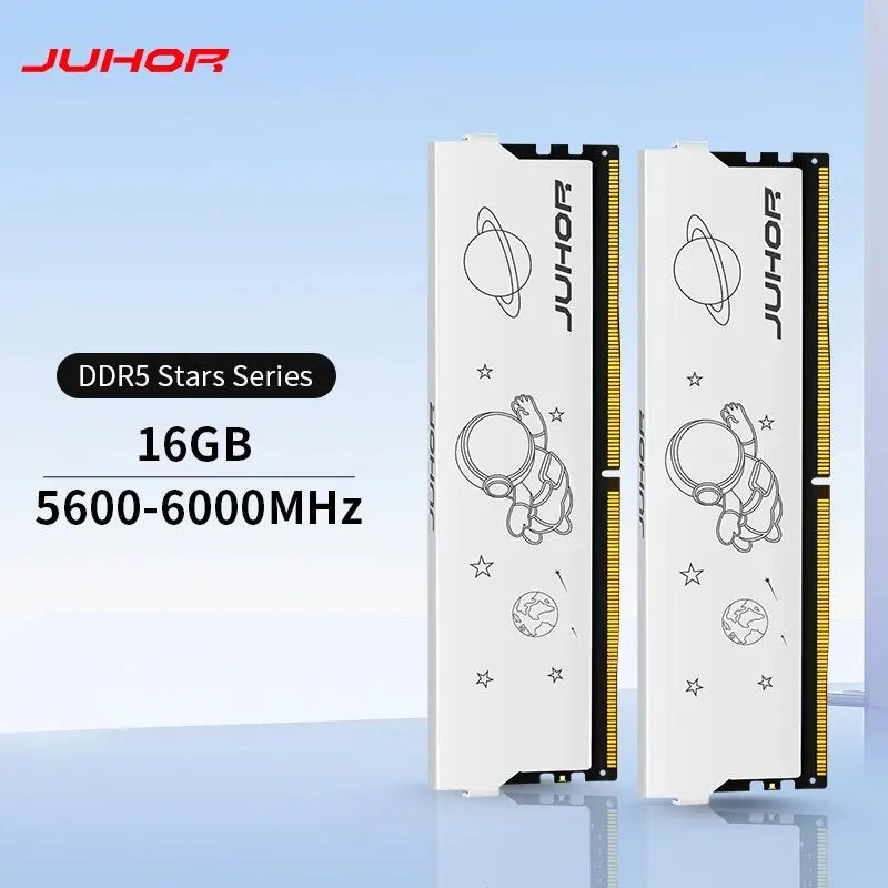 JUHOR DDR5 16GB 5600MHz 6000MHz DIMM Desktop Computer