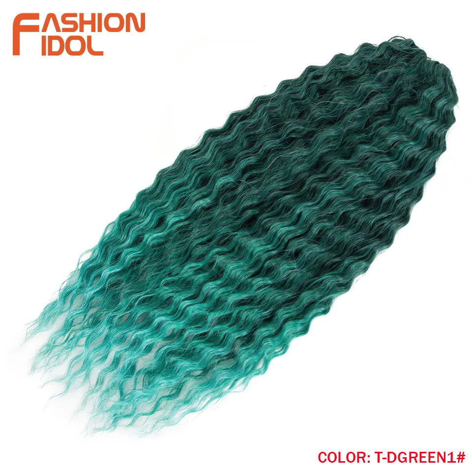 Ariel Hair Synthetic Twist Crochet Curly Hair 24