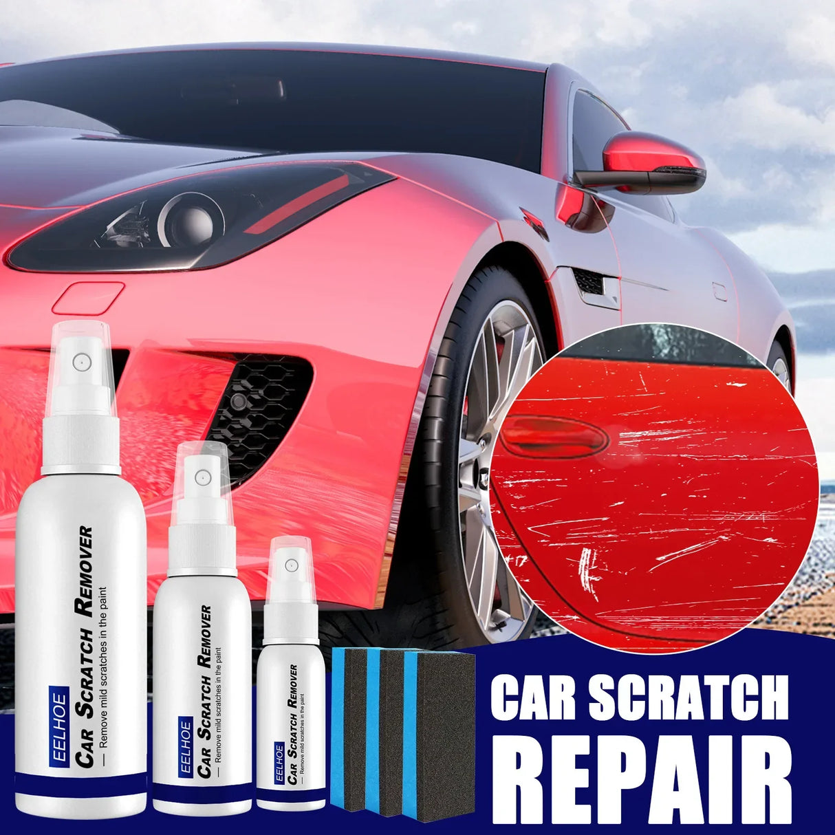 Car Scratch Remover Paint Care Tools Auto Swirl