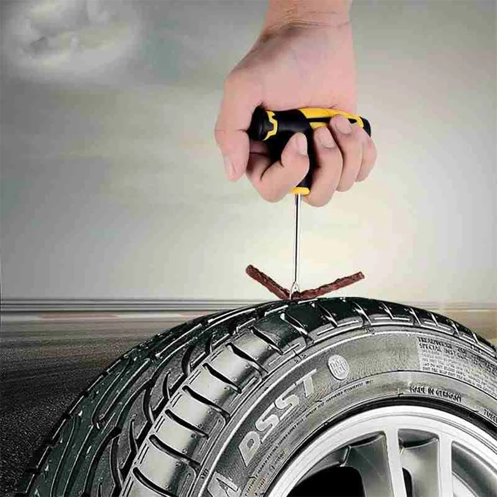Car Tire Repair Kit Puncture Plug Tools Tyre