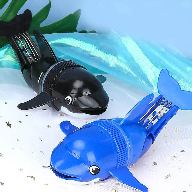 Baby Bath Toys Electric Floating Rotation Funny Dolphin