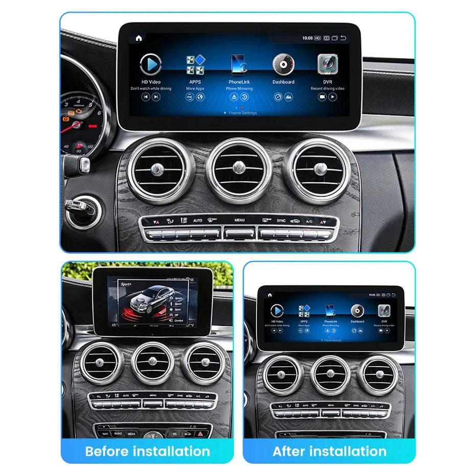 Android 13 Car AutoRadio Intelligence System For Mercedes