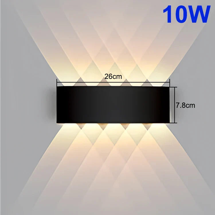 LED Wall Lamp Outdoor IP65 Waterproof Up Down