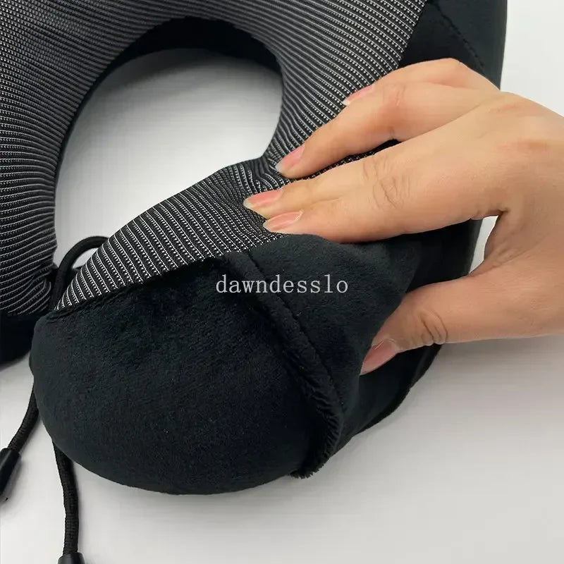 Memory Foam U-shaped Neck Pillow Soft Travel Pillow