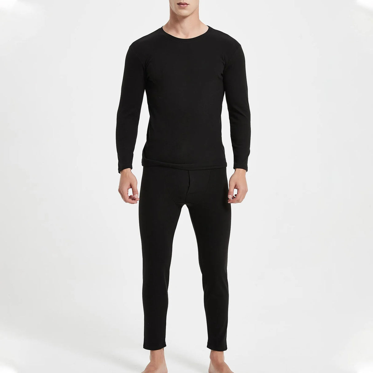 Winter Men Thermal Underwear Sets Thermal Long Pants