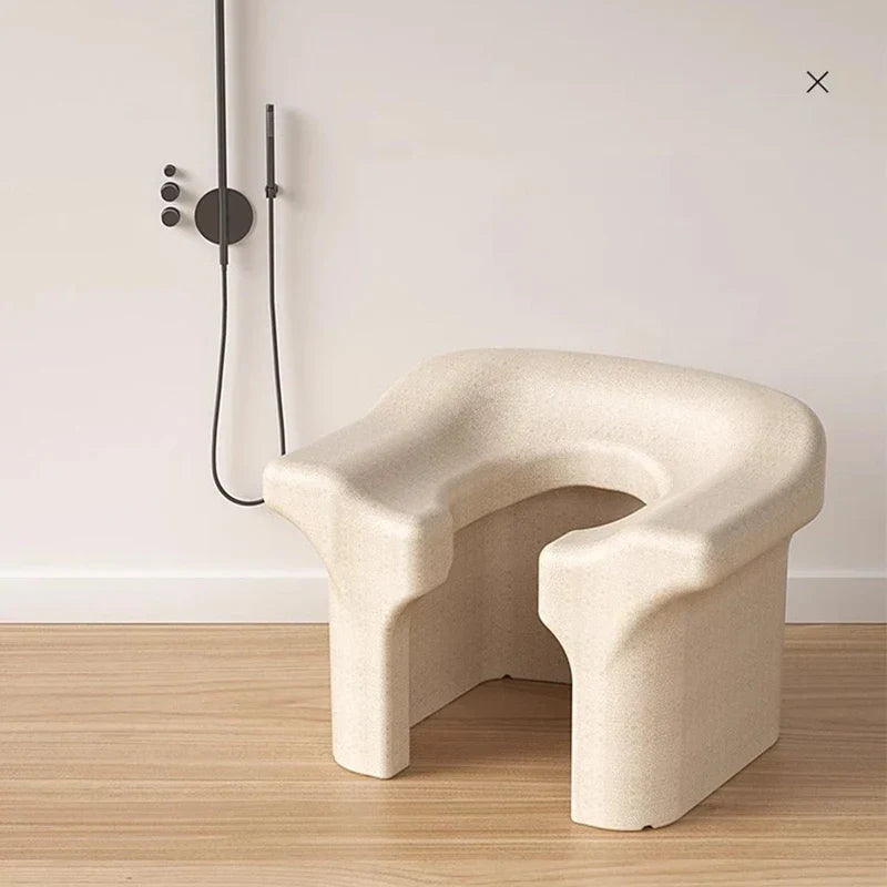 Small Portable Bathroom Chair Elderly Shower Vanity Medical