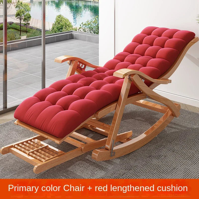 Living room Folding Rocking chair balcony Relaxing lounge