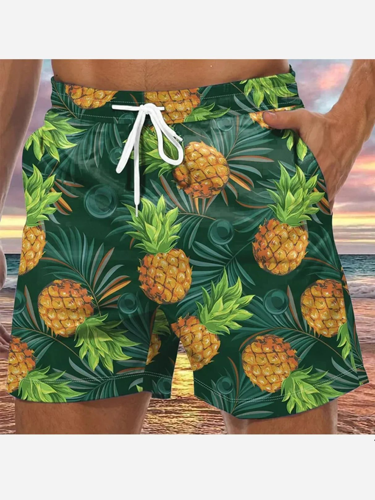 Men's Board Shorts Swim Shorts Swim Trunks Summer