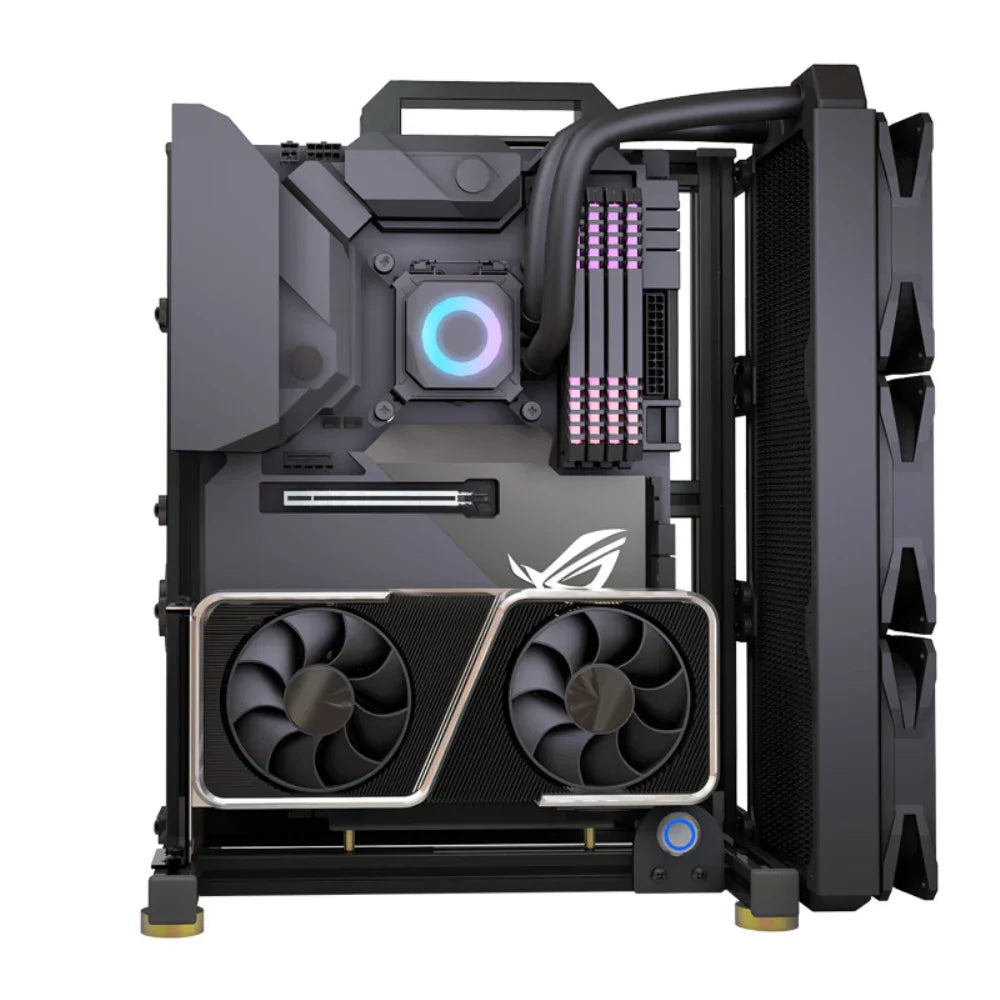 PC Open Case Gamers Cabinet ATX MOD Chassis