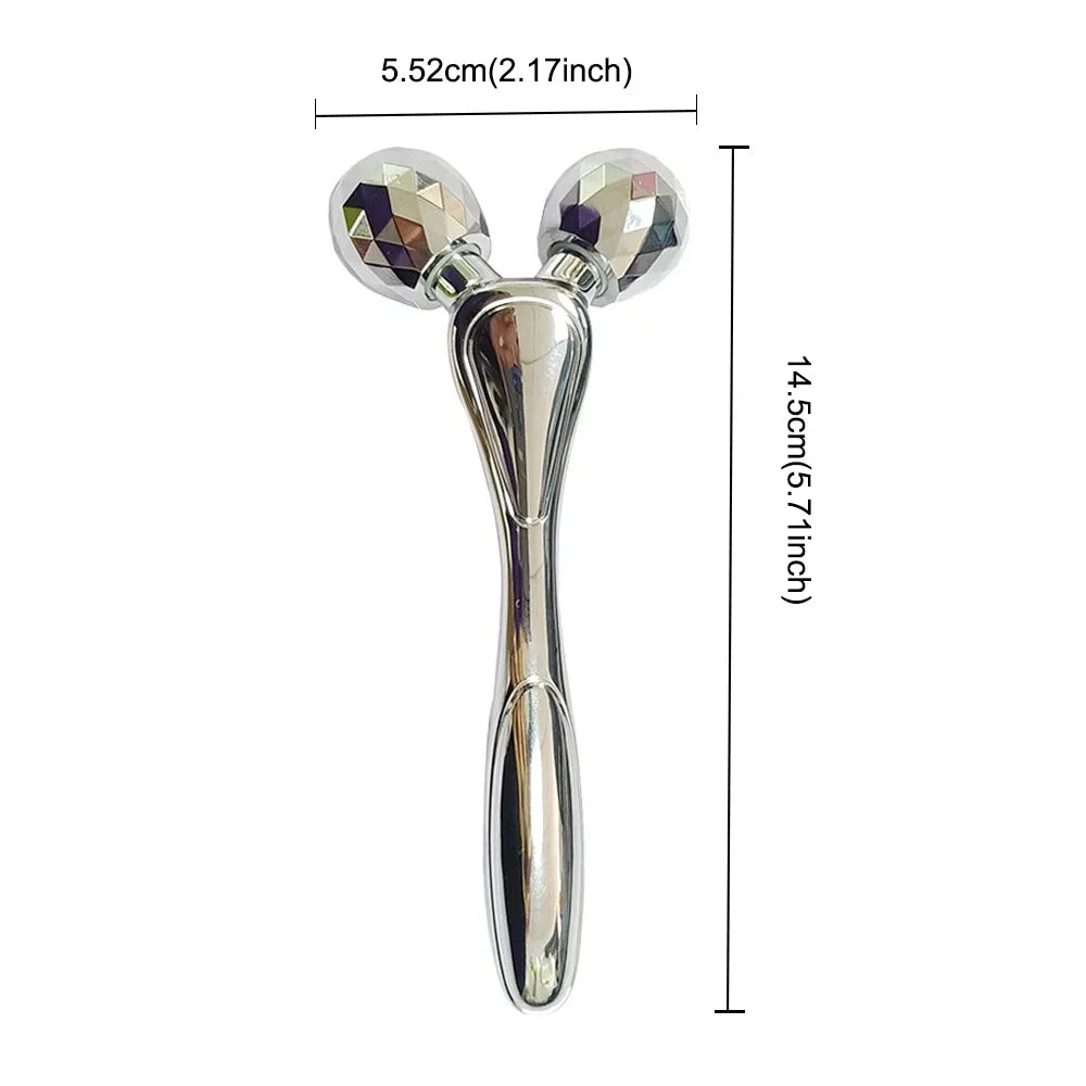 3D Facial Roller Massage Bar Body Slimming Anti-cellulite