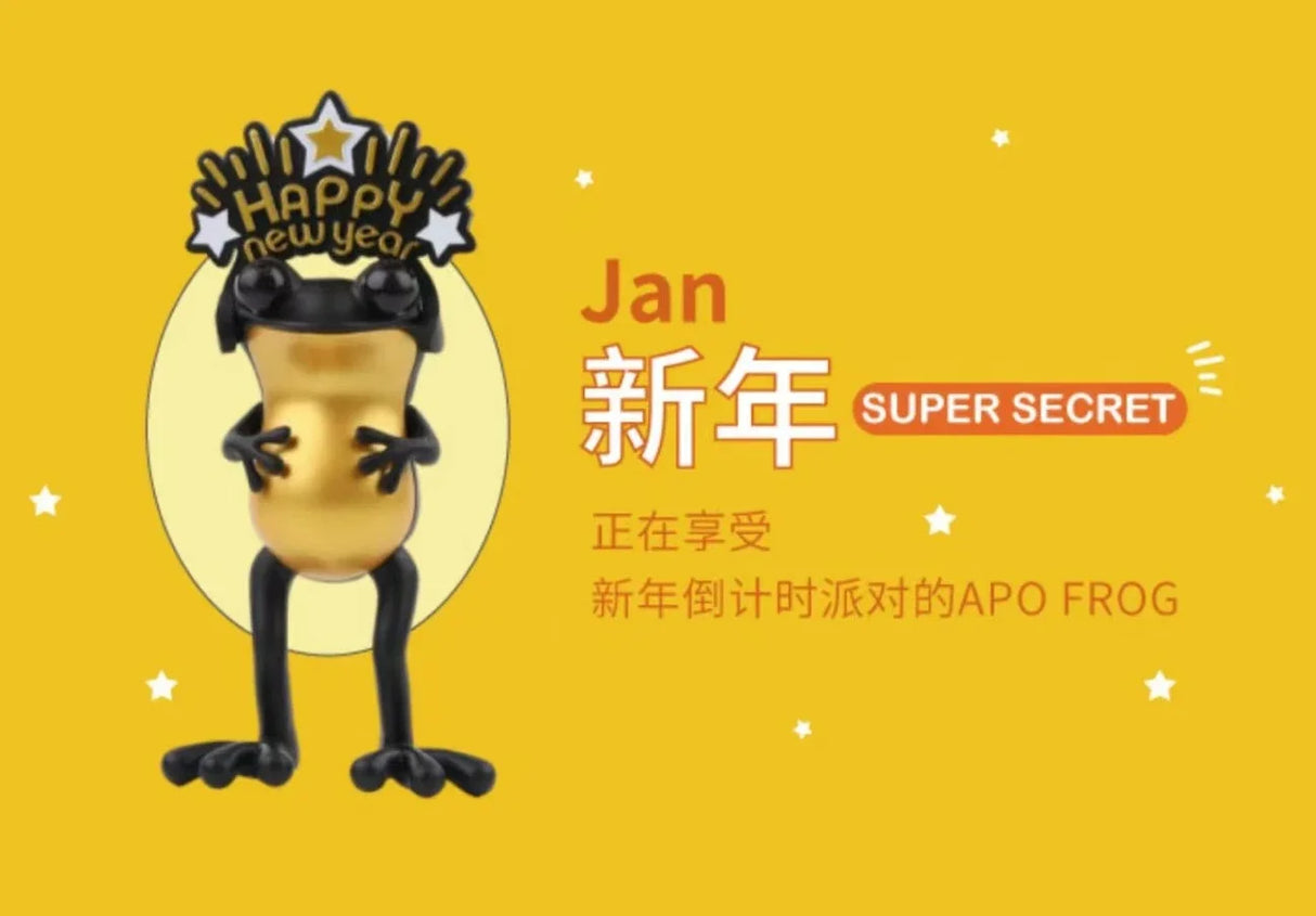 TwelveDot Apo Frogs 12 Months Figurine Xinghui Creations