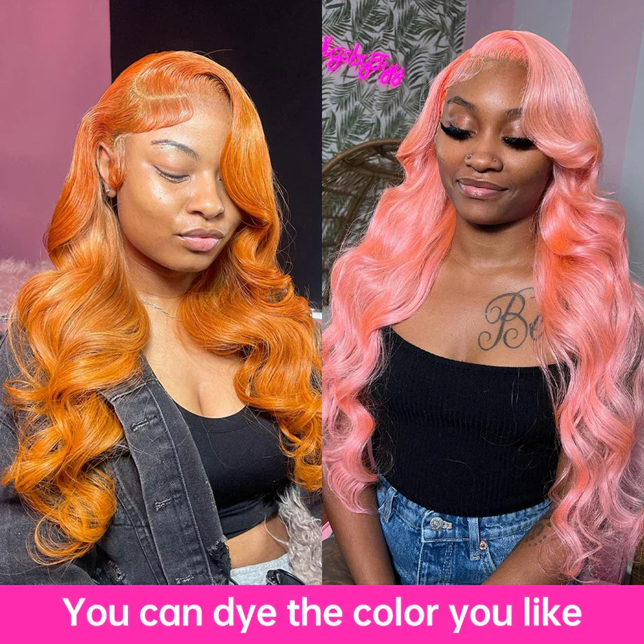 Blonde 613 Lace Front Wigs Body Wave Lace