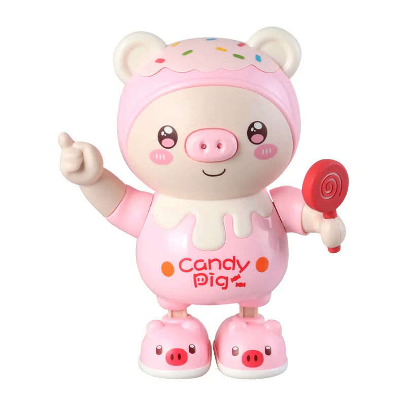 Upgraded Electronic Pets Pig Dancing Toy Doll, Electric