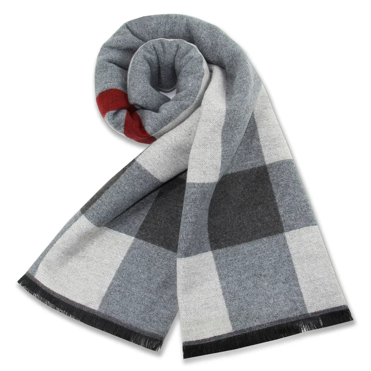 New Luxury Cashmere Wool Men Scarves,Warm Winter Man