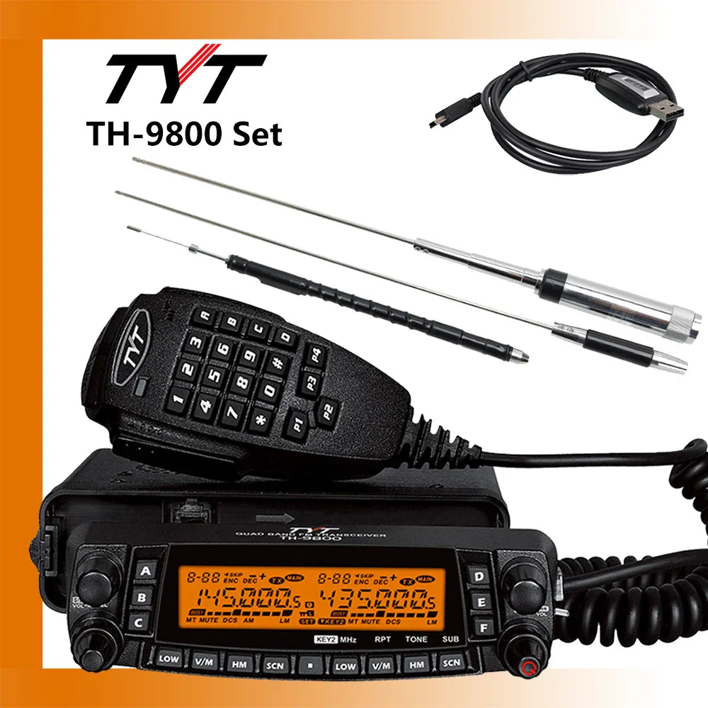 TYT TH-9800 PLUS+ Accessories Mobile Radio 50w Quad