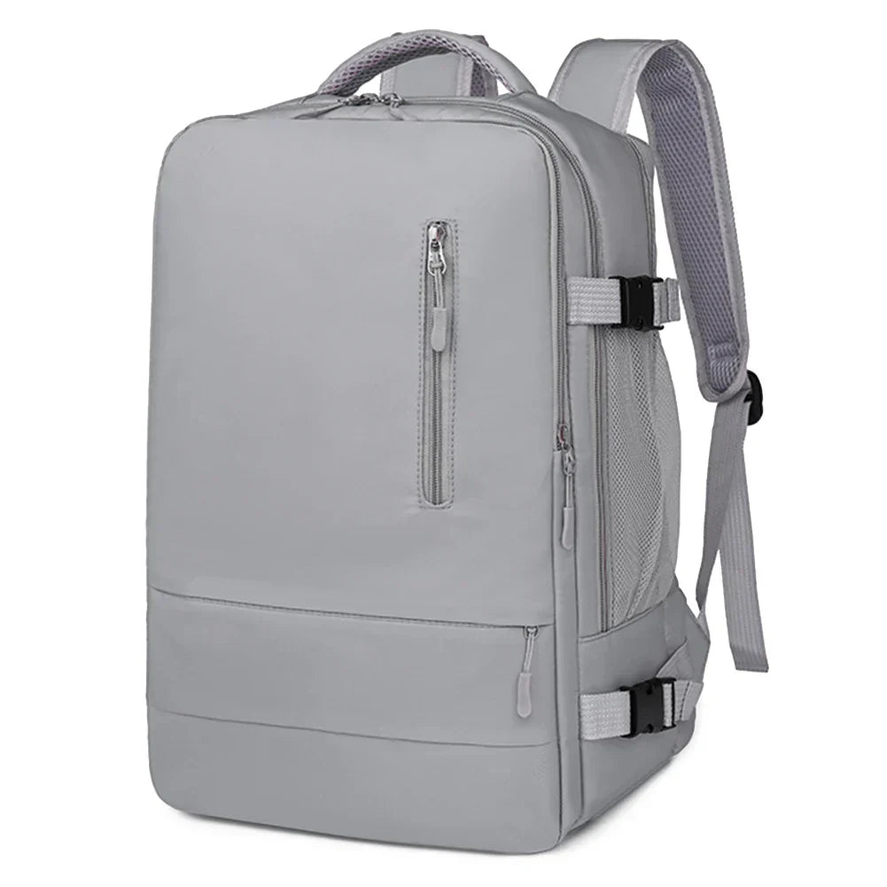 Unisex Casual Bag MultiPockets Carry On Backpack with
