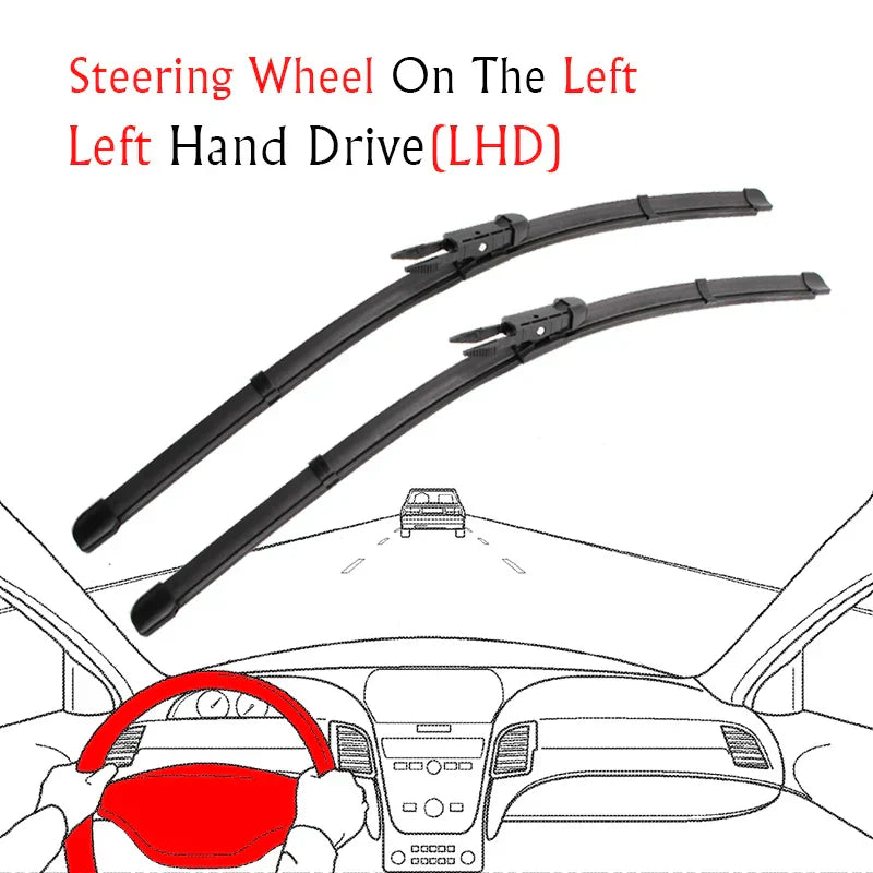 Car Wiper Front Wiper Blades 24"+19" For MercedesBenz