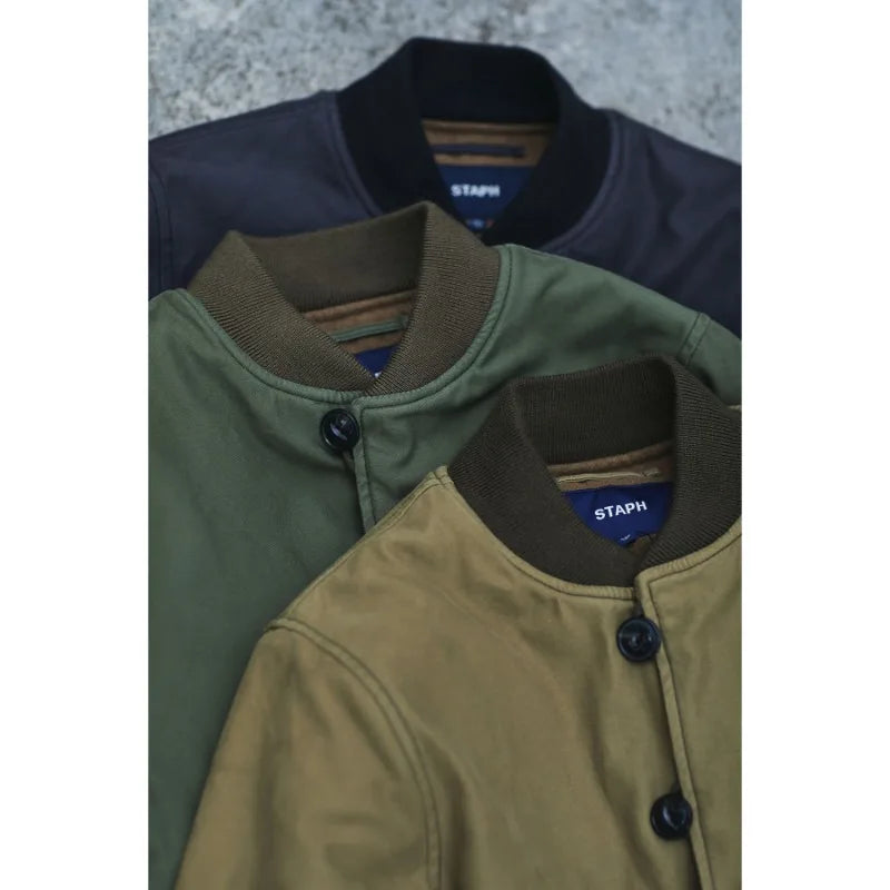 Men's Parkas New Warm Cotton Coat Jacket Thickened