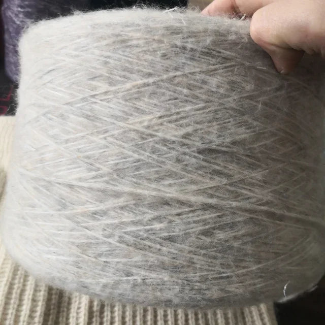 500g Mohair Silk Wool Yarn For Knitting Plush
