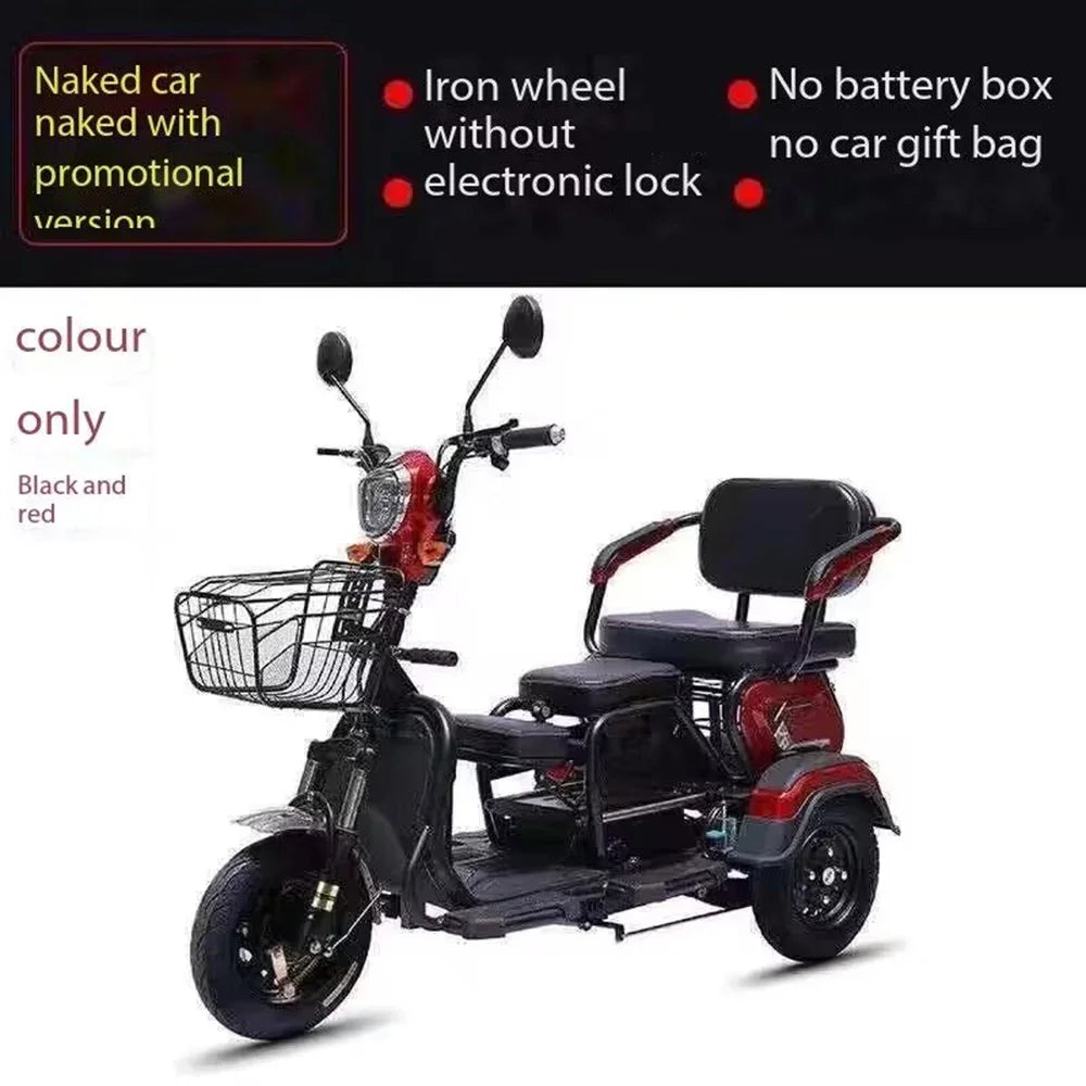 New Leisure Adult Electric Motorcycle Three Wheel