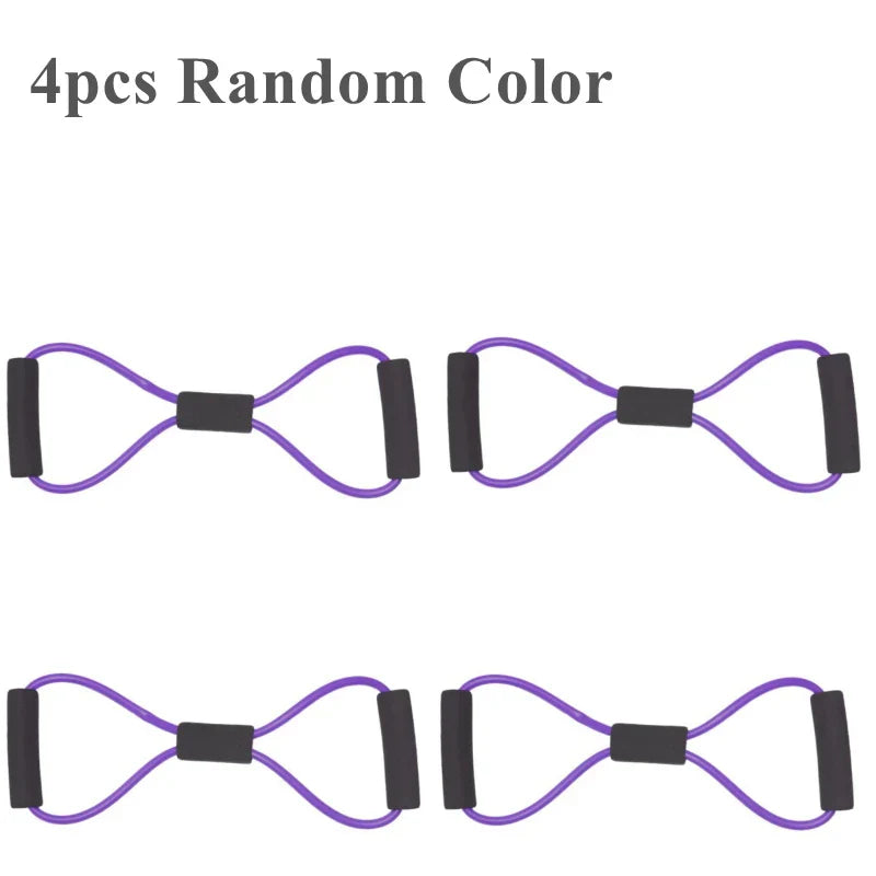 8 Word Chest Expander Rope Resistance Bands Tension