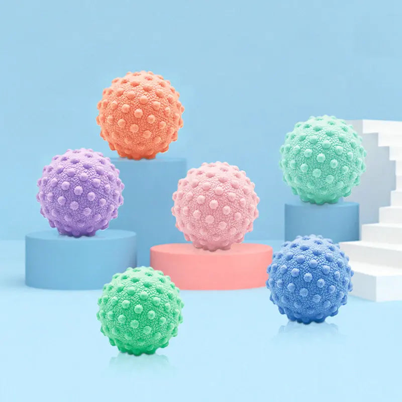 Silica Gel Yoga Single Ball Floating Point Design Acupoint Relaxation Massage Fascia Muscle Fitness Meridian Hand Relieve Pain