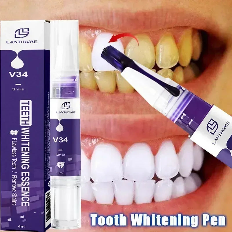V34 Teeth Whtening Toothpaste Pen Tooth Gel Brighten