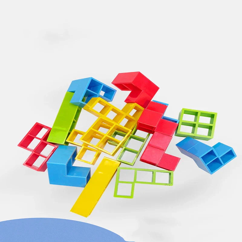 Tetra Tower Game Stacking Blocks Balance Stack Building